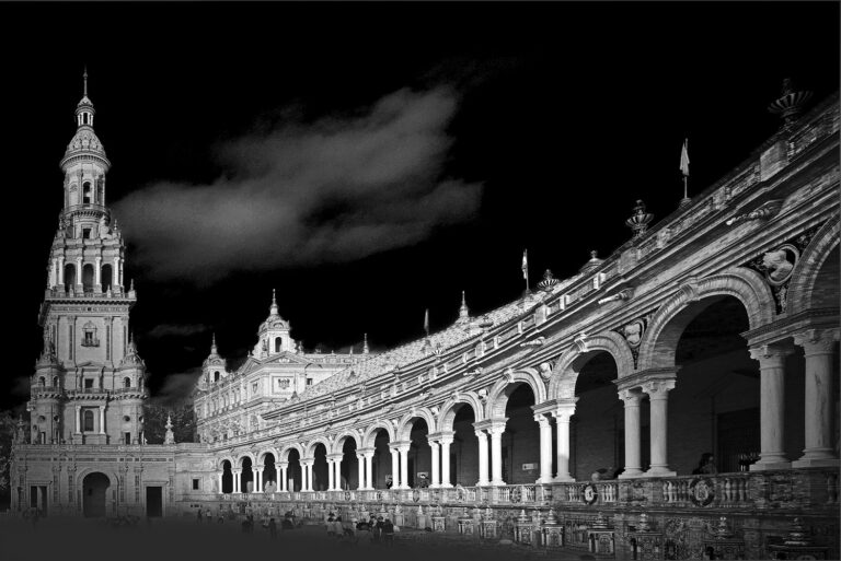 The Skyline - Spain Square in Seville 1